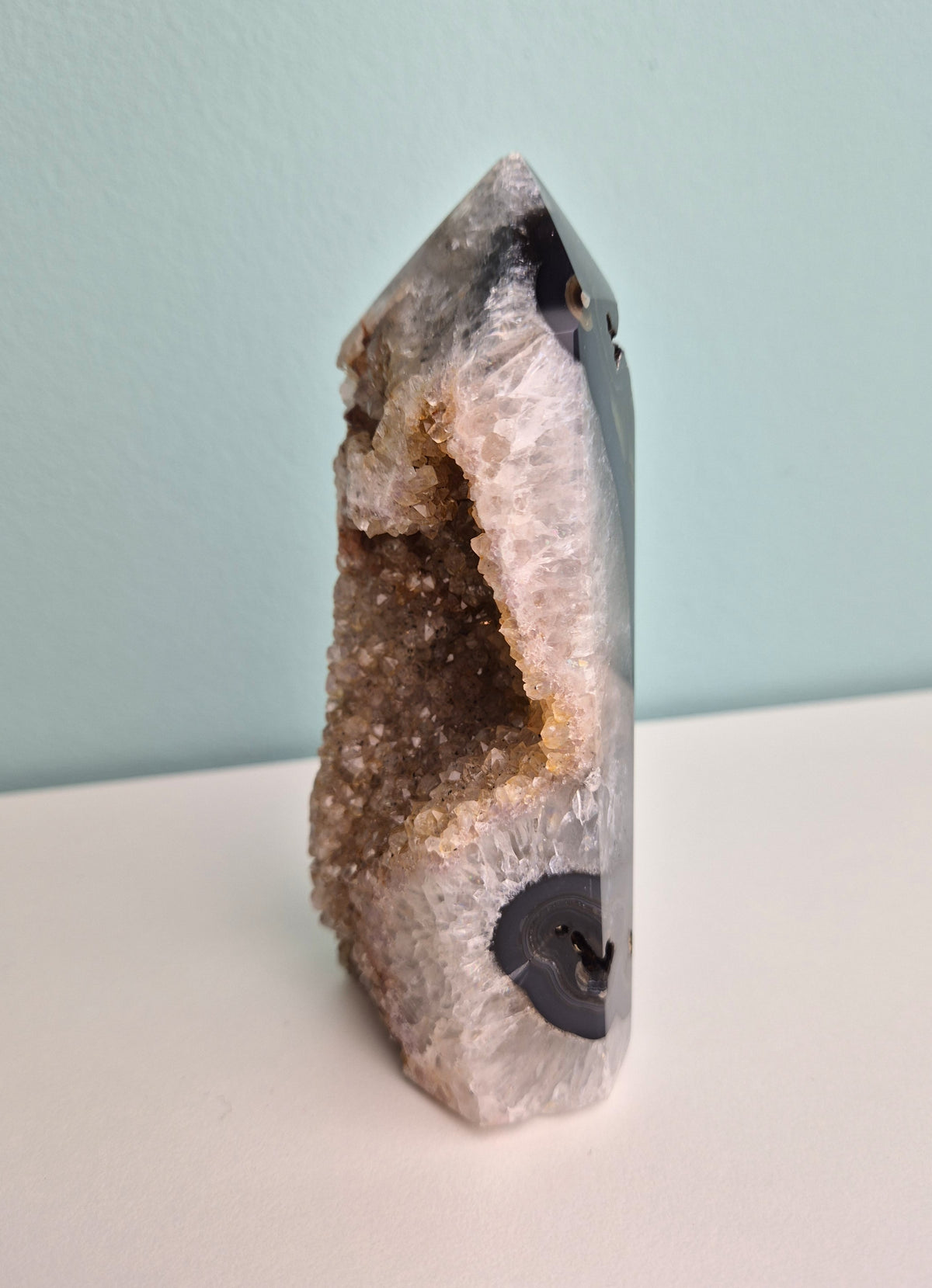 Agaat druzy toren 1