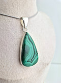 Malachiet ketting 1